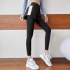2021 Yoga Leggings Women 2 in 1 Gym Pants Sports Fitness Running Tights High-waist Pants Side Pocket Workout Training Jogging