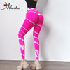 ATHVOTAR 2021 New Tie Dye Gym Leggings Women Push Up Workout Leggings Quick Dry Seamless Yoga Pants Jogging Femme