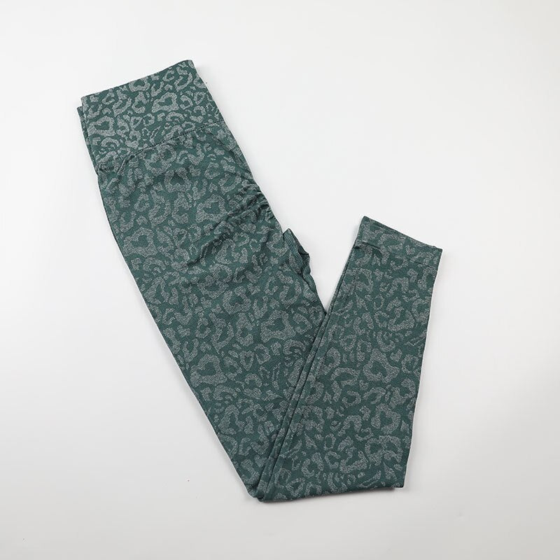 YUECAIDI Leggings Sport Women Fitness Scrunch Butt Lifting Yoga Pants Booty High Waist Squat Proof Gym Tights