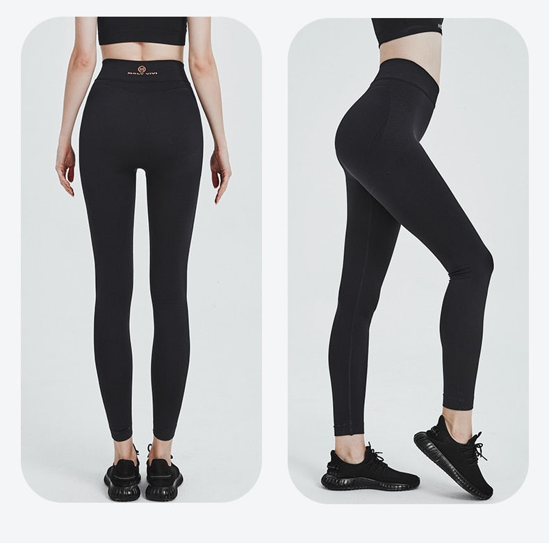 YUECAIDI Pants Thin Velvet High Waist Yoga Pants Hip Lifting Slim Sports Leggings for Women Leggings Sport Women Fitness