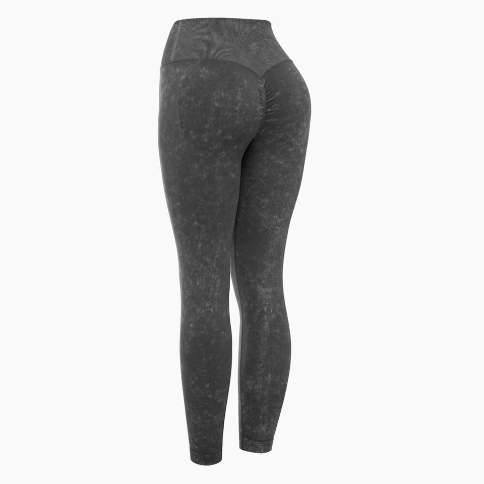 NCLAGEN Seamless Leggings Women Fitness Yoga Pants High Waist Squat Proof Elastic Butt Lifting GYM Capri Booty Scrunch Tights