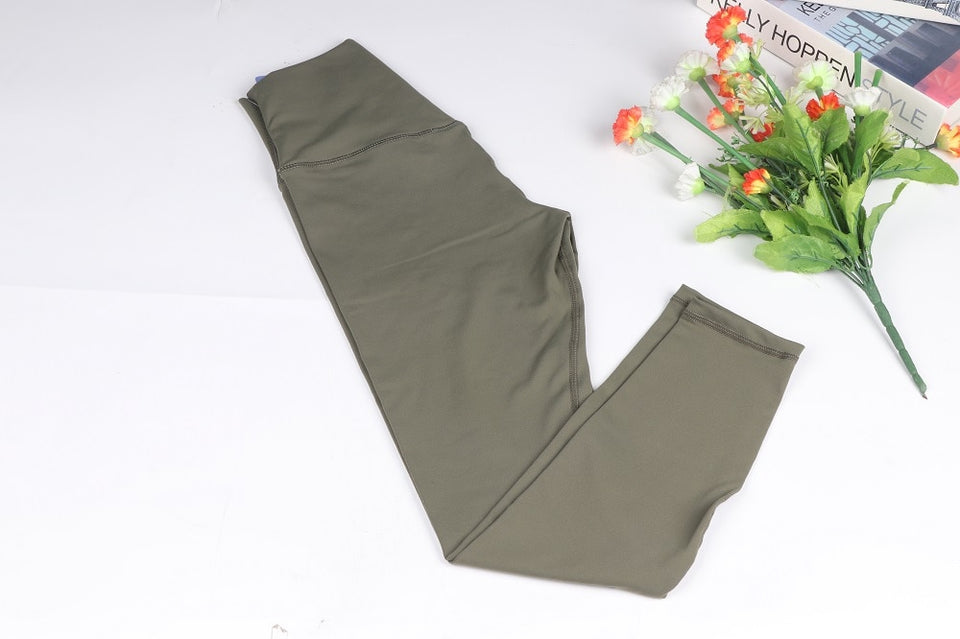 NWT 2021 Sports high rise leggings Yoga high Rise Pants 28 inch Full Length Yoga Pants Women Super Stretchy Yoga Leggings