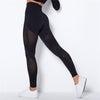 YUECAIDI Leggings High Waist Winter Clothes Women Pants Women Yoga Gym Leggings Women Sport Leggings Workout Leggings With Mesh