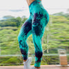 Tights Women Tie Dye Print Fitness Women's Pants Legging Women High Elastic Yoga Sweatpants Woman Activewear Push Up Tights