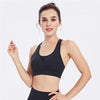 Push Up Athletic Yoga Bra Women Back Cross Strappy Racerback Buttery Soft Workout Gym Brassiere Running Sports Bras