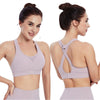 Push Up Athletic Yoga Bra Women Back Cross Strappy Racerback Buttery Soft Workout Gym Brassiere Running Sports Bras