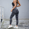 Women Camo Seamless Tummy Control Yoga Pants High Waist Sport Leggings Stretch Fit Gym Tights Camouflage Workout Running Pants