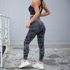 Women Camo Seamless Tummy Control Yoga Pants High Waist Sport Leggings Stretch Fit Gym Tights Camouflage Workout Running Pants