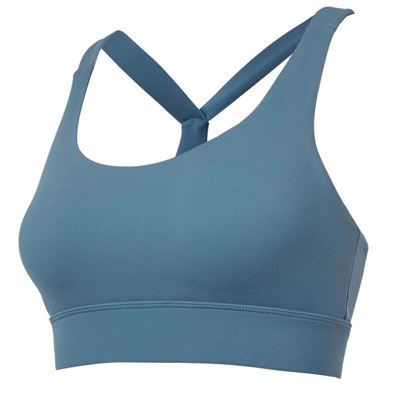 Women Sports Bra Push Up Crop Top Female Fitness Gym Bra Back Hollow Breathable Top Sexy Running Yoga Bra Athletic Sportswear