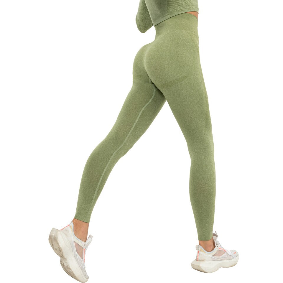 Yoga Pants Smile Hip Push Up Sexy Leggings Women High Waist Scrunch Butt Lifting Workout Leggings Fitness Leggins Sport Tights